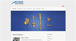 Desktop Screenshot of ejdermuhendislik.com